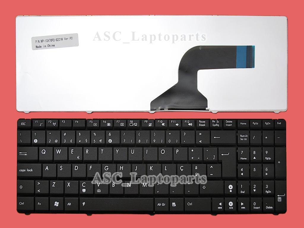  Teclado Ƽ K72JK K72JR K72JT K72JU K73E K73S K73SD K73SJ K73SM 